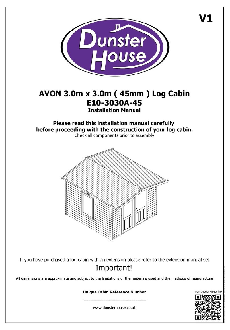 Dunster House AVON E10-3030A-45 User manual Dunster House AVON E10-3030A-45 User manual