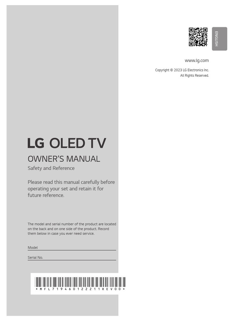 LG OLED77B3PSA owner's manual