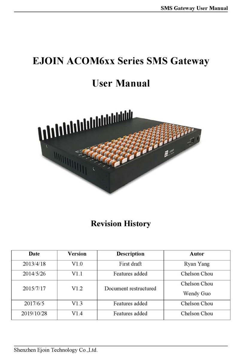 Ejoin ACOM6 Series user manual