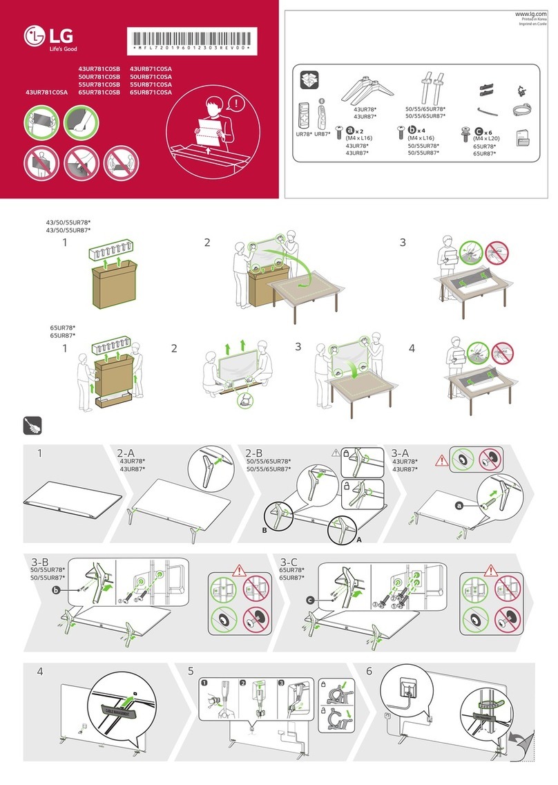 LG 43UR781C0SA User manual