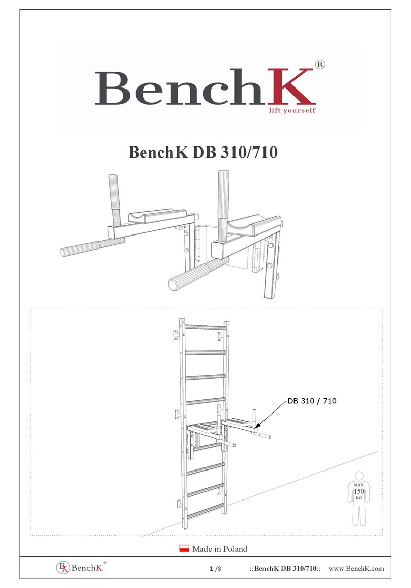 BenchK DB 310 User manual