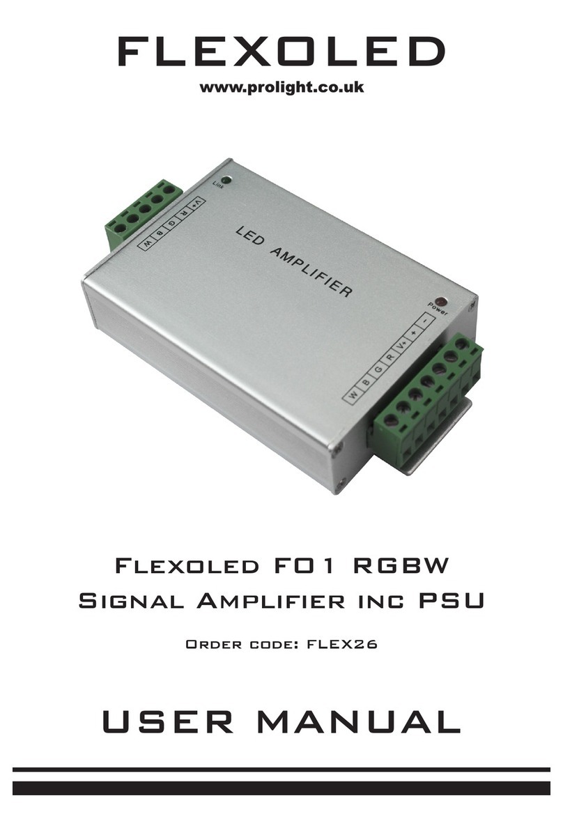PRO Light Flexoled FO1 user manual