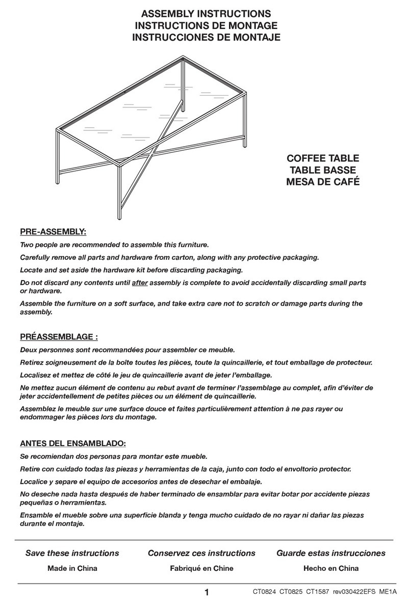 Hailey Home CT0824 User manual Hailey Home CT0824 User manual