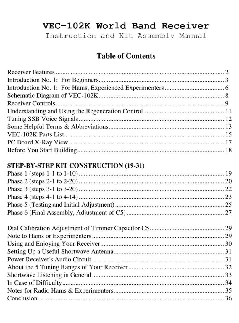 MFJ VEC-102K User manual