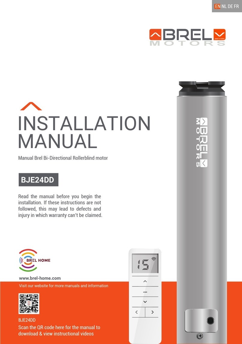 brel-motors BJE24DD installation manual