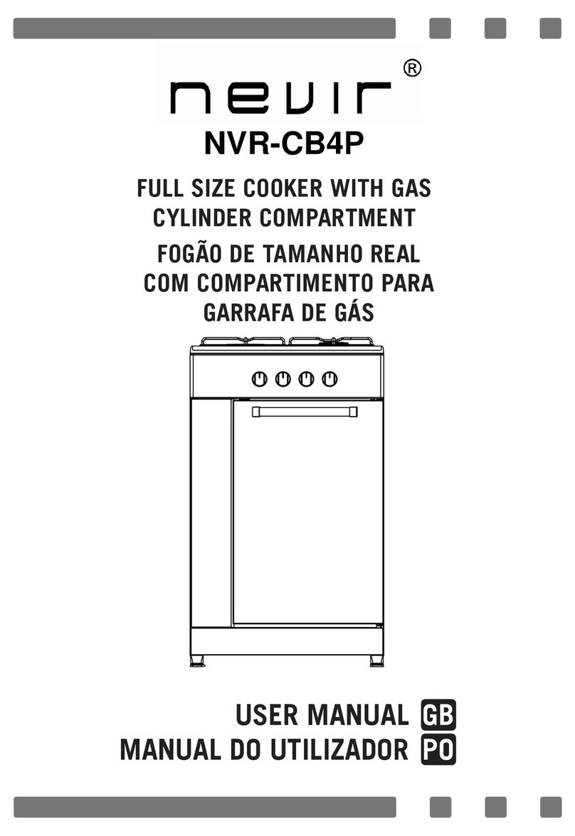Nevir NVR-CB4P user manual