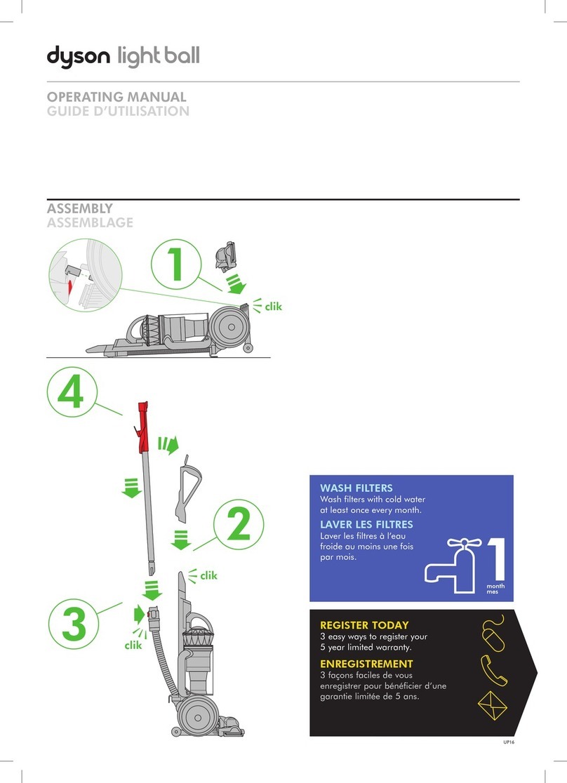 Dyson light ball UP16 User manual