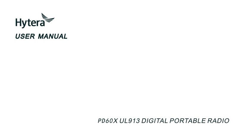 Hytera PD60X UL913 user manual