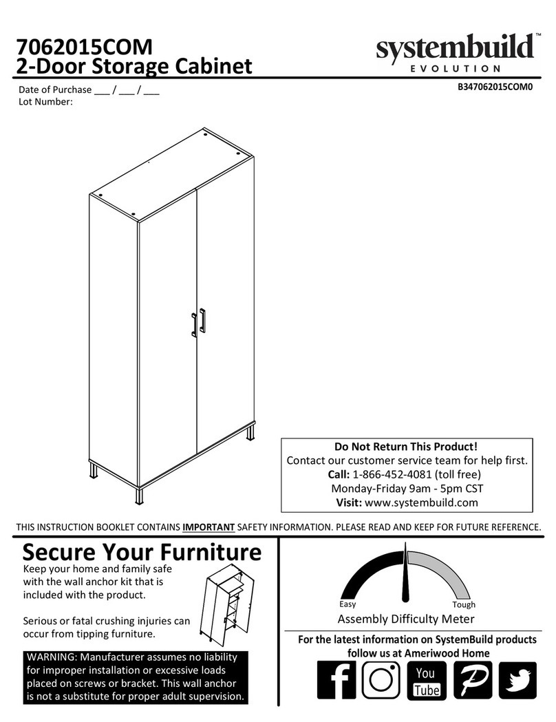 Systembuild Evolution 7062015COM User manual Systembuild Evolution 7062015COM User manual