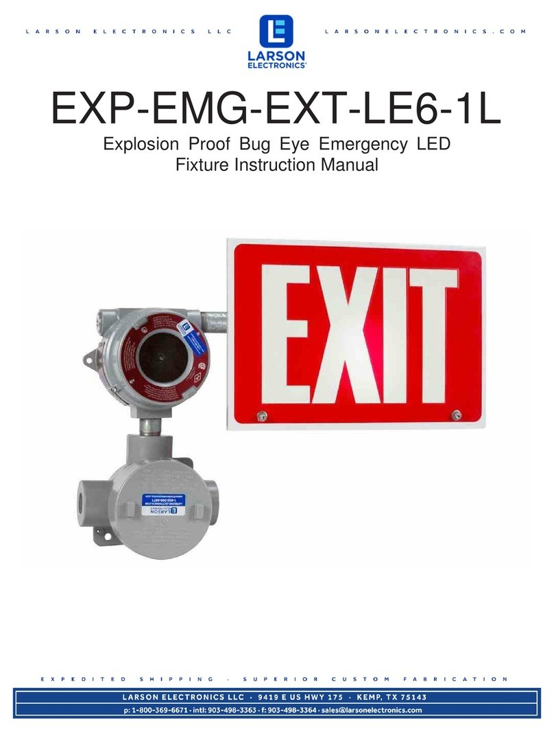 Larson Electronics EXP-EMG-EXT-LE6-1L User manual