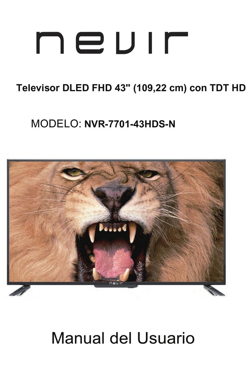Nevir NVR-7701-43HDS-N User manual