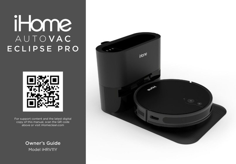 iHome AUTO VAC ECLIPSE PRO owner's manual