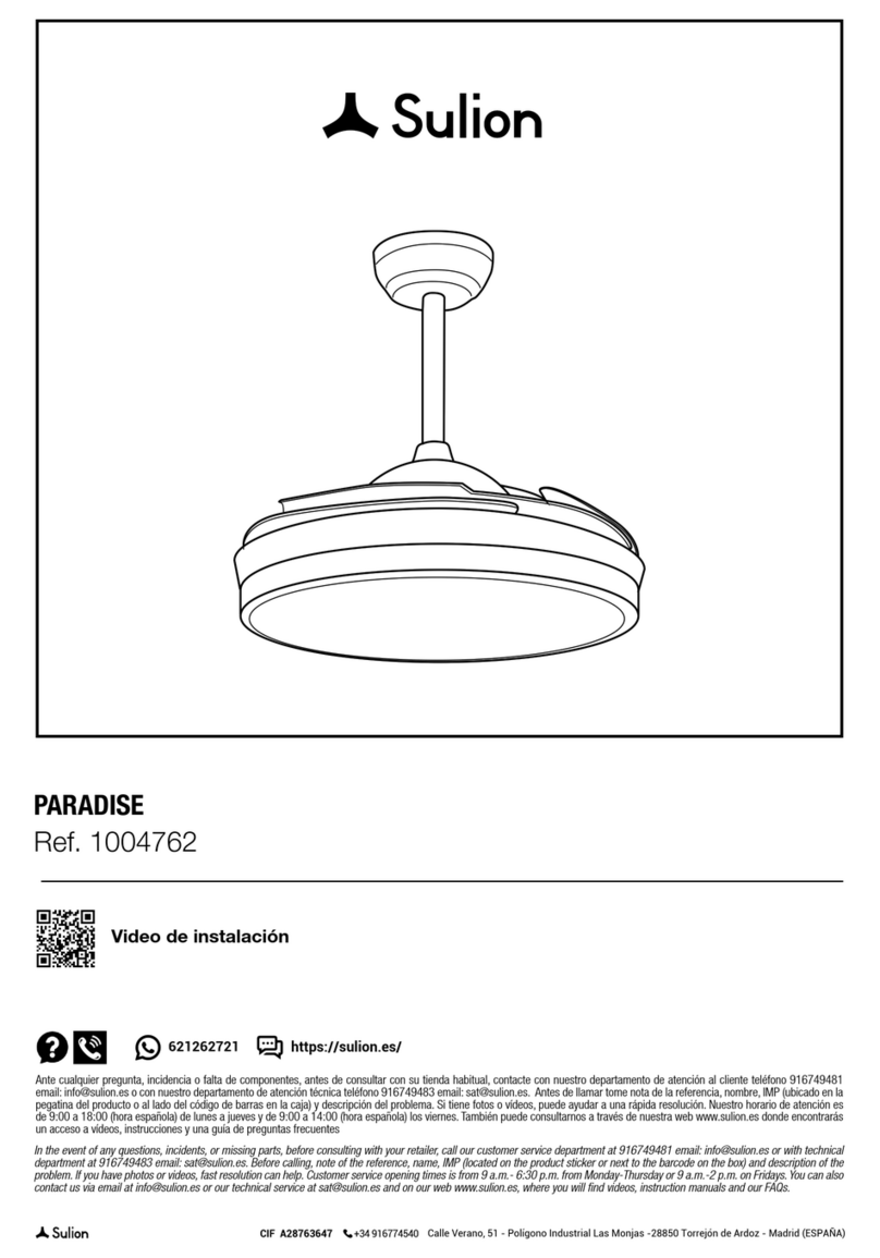 Sulion PARADISE 1004762 User manual