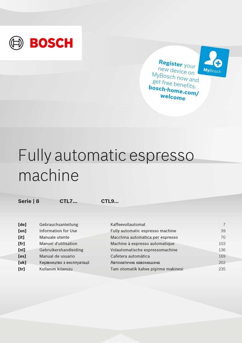 Bosch CTL9 Series User manual Bosch CTL9 Series User manual