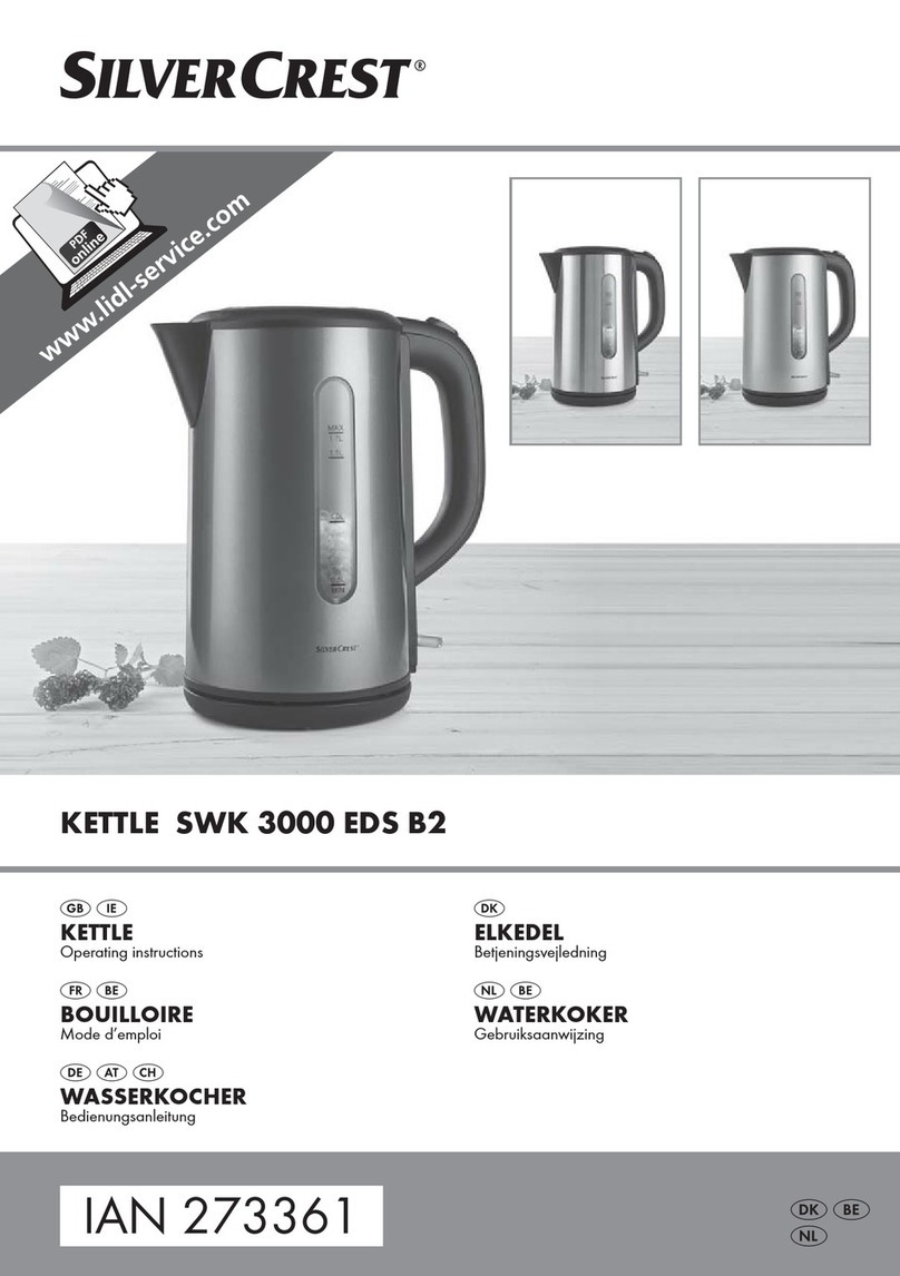 Silvercrest SWK 3000 EDS B2 User manual