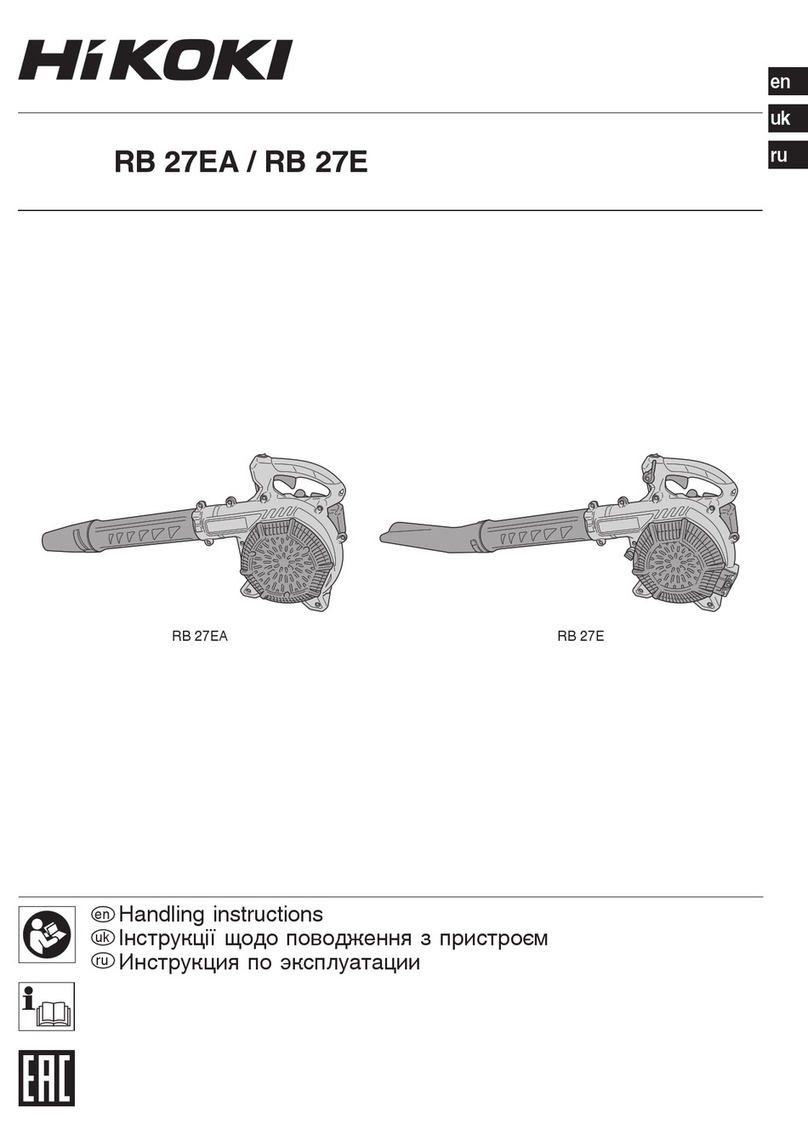 HIKOKI RB 27EA Handling instructions
