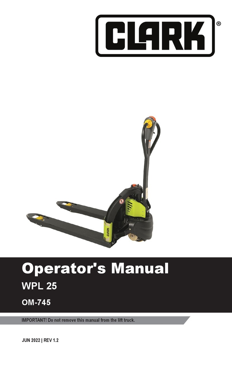 Clark WPL 25 User manual