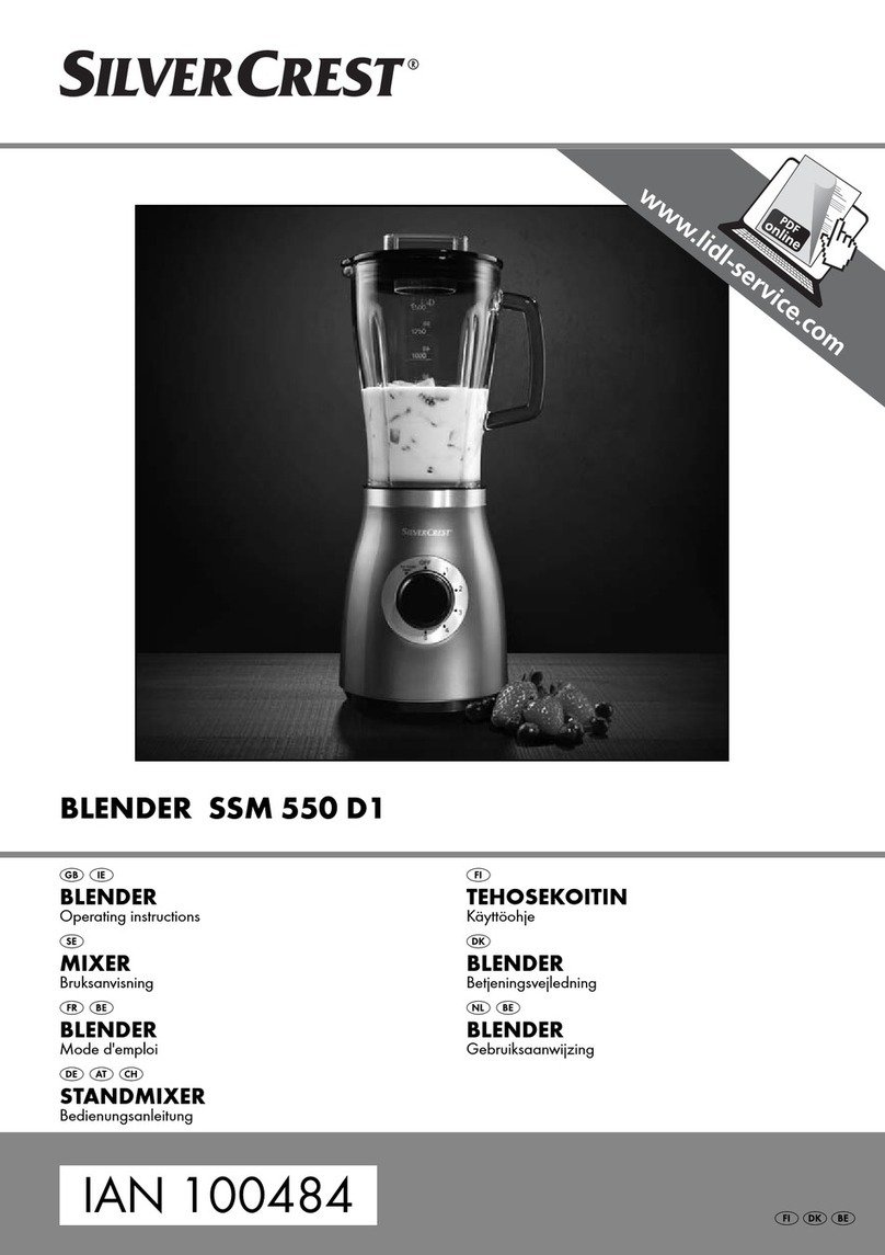 Silvercrest SSM 550 D1 User manual