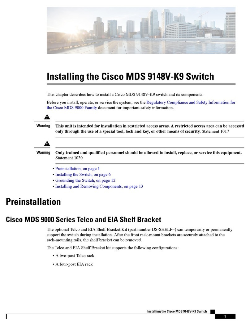 Cisco 9000 Series Instruction Manual