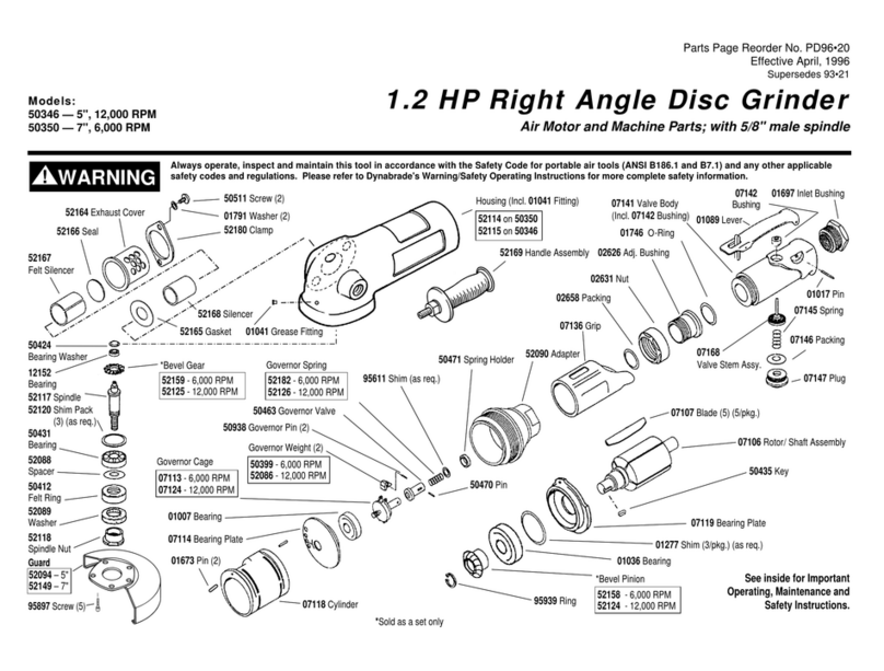 Dynabrade 50346 Installation instructions