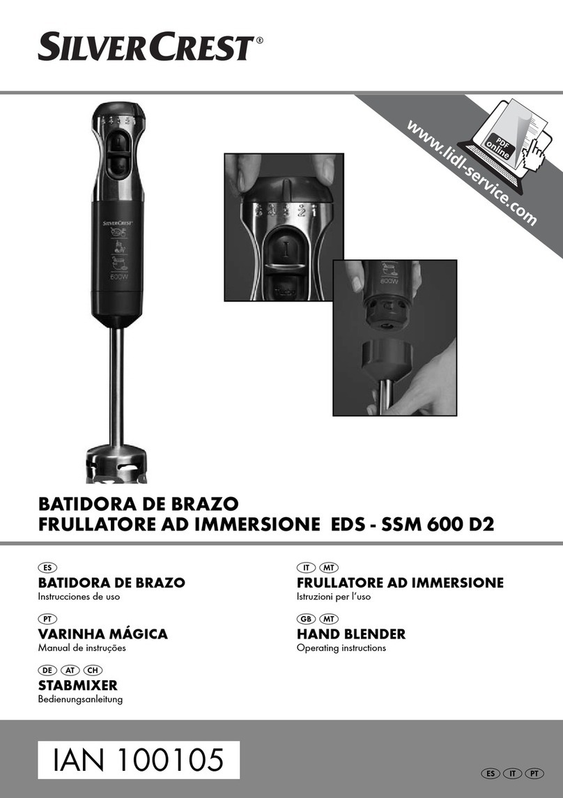 Silvercrest EDS-SSM 600 D2 User manual
