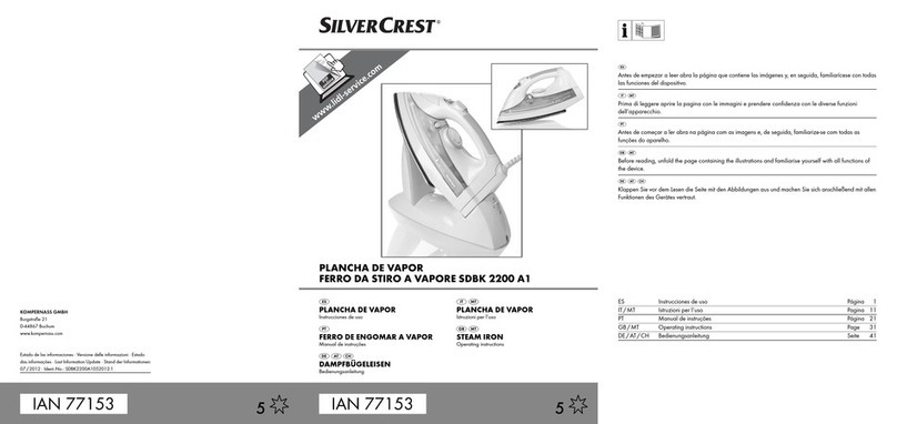 Silvercrest SDBK 2200 A1 User manual Silvercrest SDBK 2200 A1 User manual