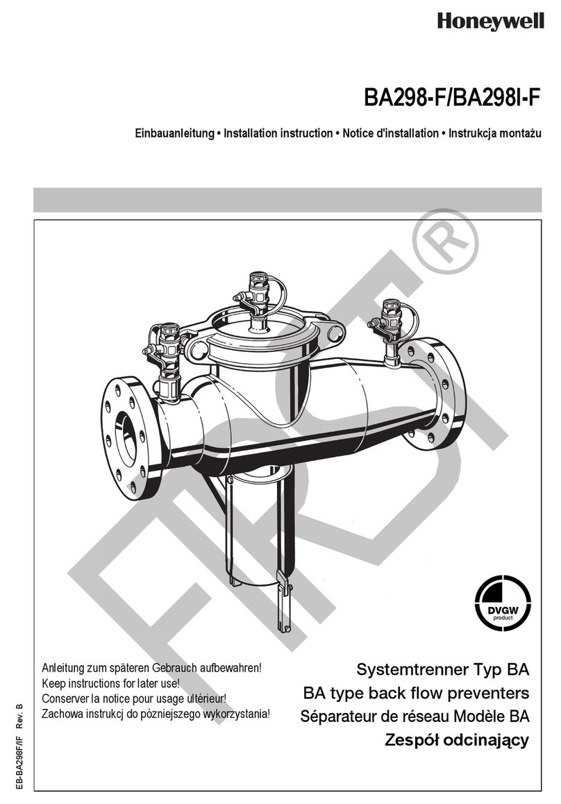 Honeywell BA298I-F User manual