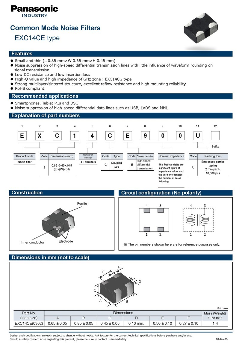 Panasonic EXC14CE quick start guide Panasonic EXC14CE quick start guide
