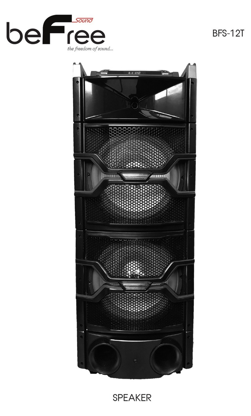 BeFree BFS-12T quick start guide