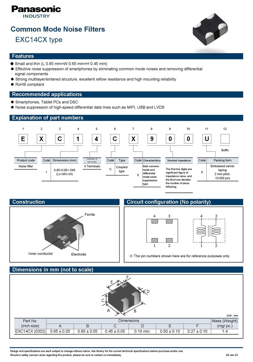 Panasonic EXC14CX quick start guide Panasonic EXC14CX quick start guide