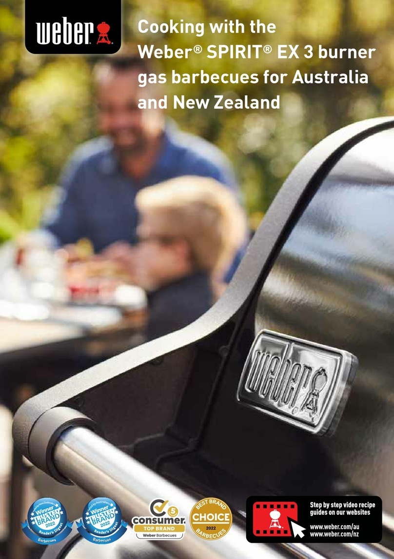 Weber SPIRIT EX 3 Series User manual