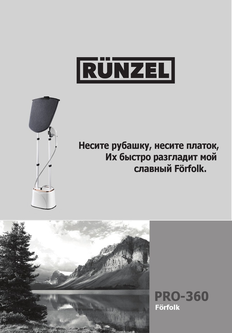 RUNZEL PRO-360 manual