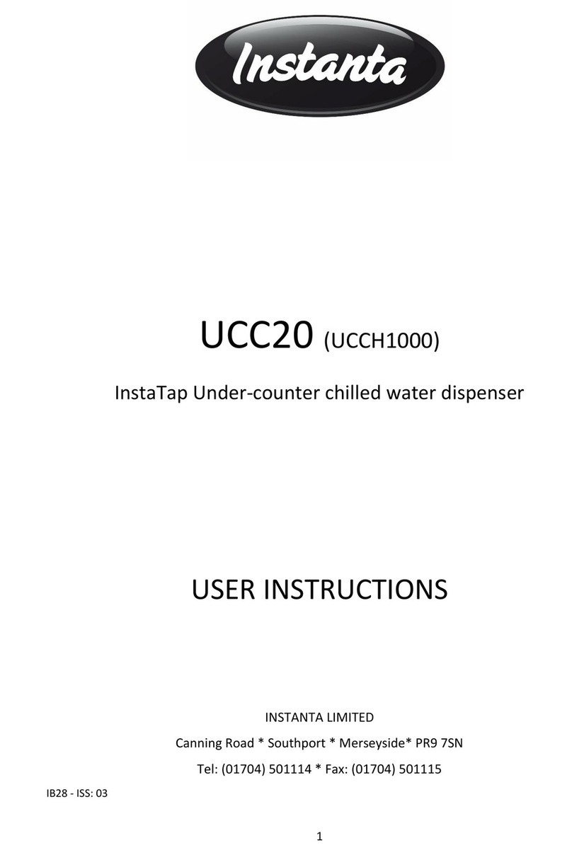 Instanta InstaTap UCC20 User instructions