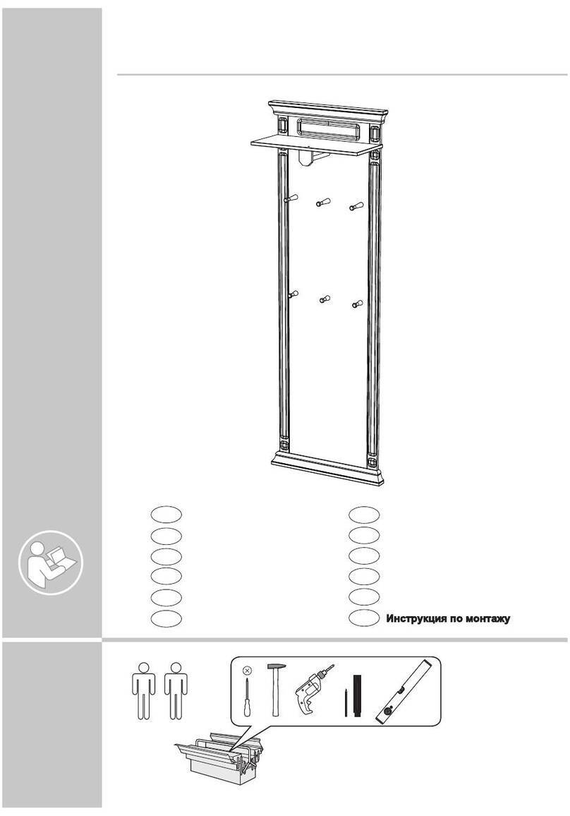 Home affaire Vinales 84564246 Assembly instructions