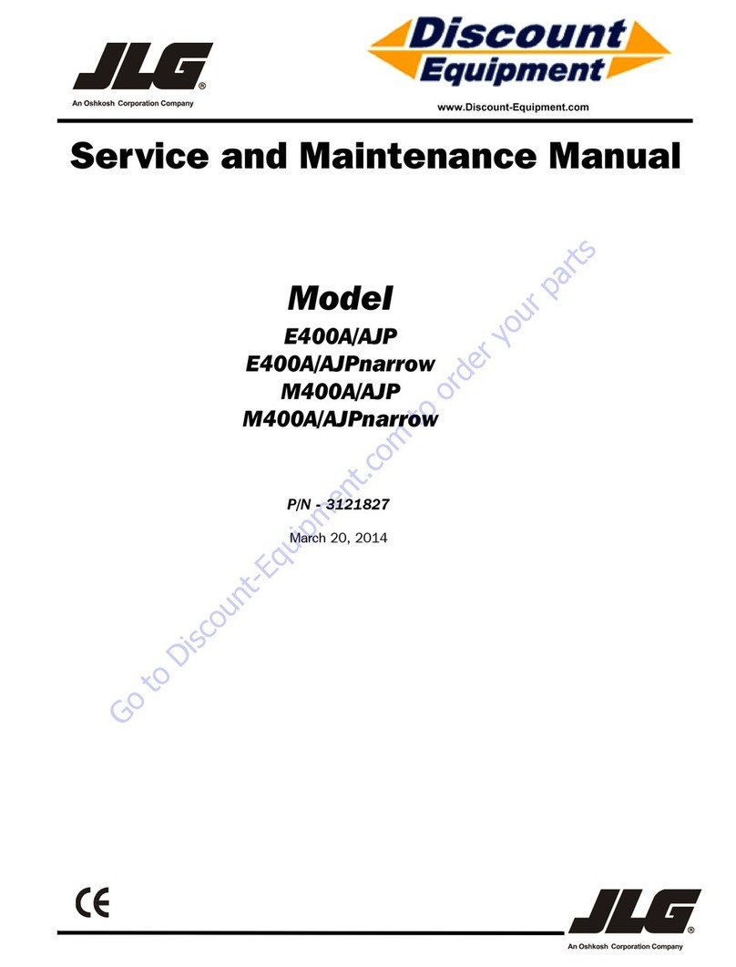 Oshkosh Corporation JLG M400Anarrow Service and maintenance manual