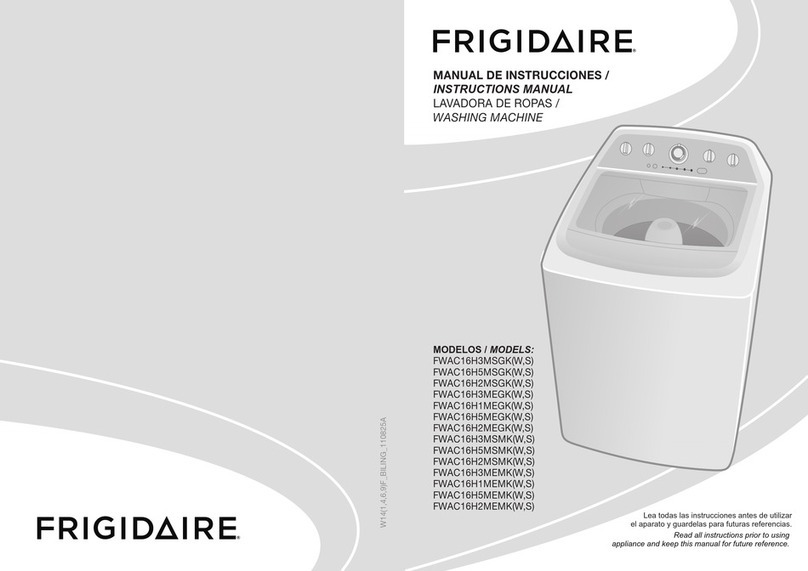 Frigidaire FWAC16H3MSGKW instruction manual