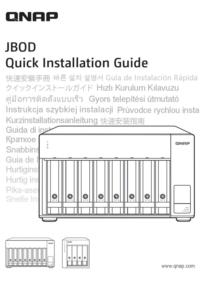 QNAP TL-D800S User manual