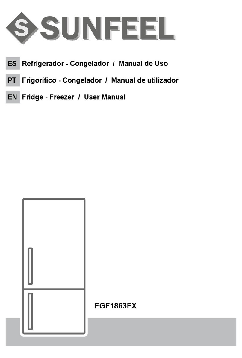 SUNFEEL FGF1863FX User manual
