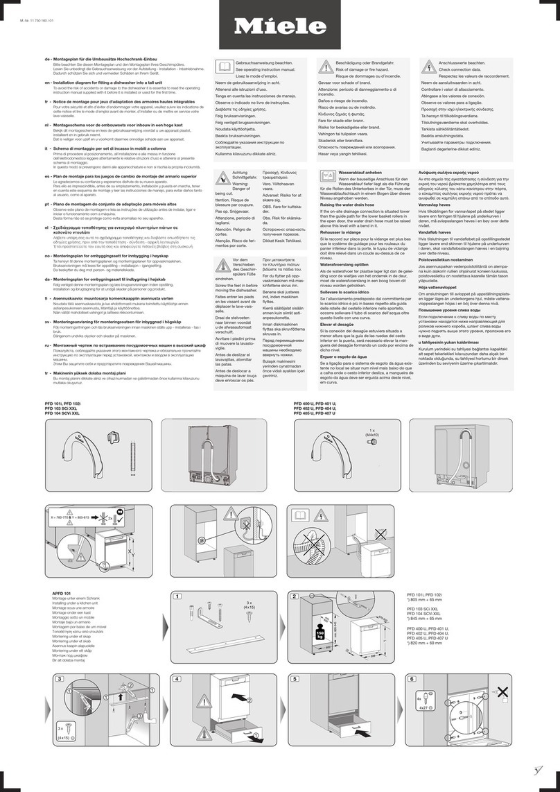 Miele PFD 102i User manual