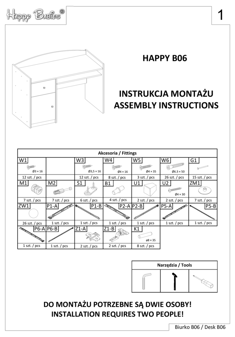 Happy Babies HAPPY B06 Assembly instructions