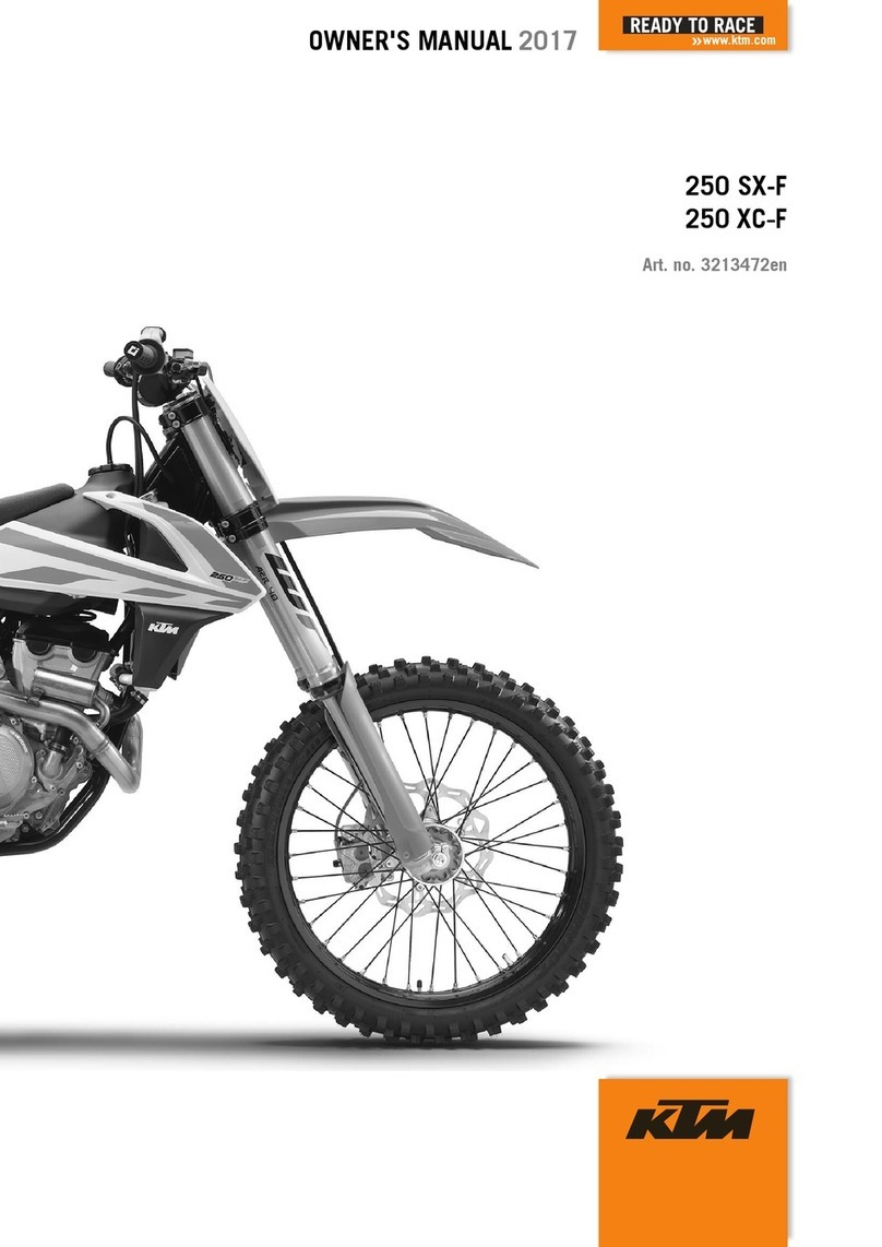 KTM 250 SX-F EU 2017 User manual