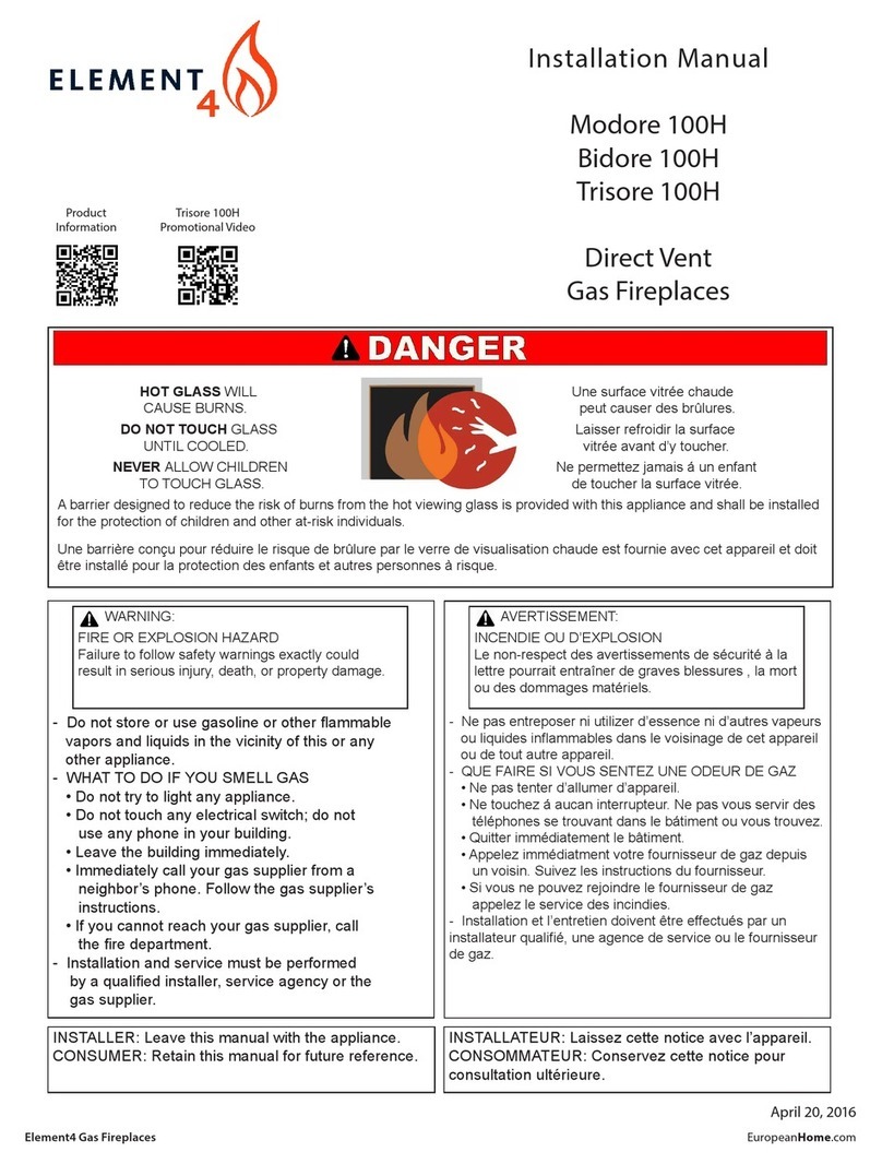 Element4 Modore 100 H User manual