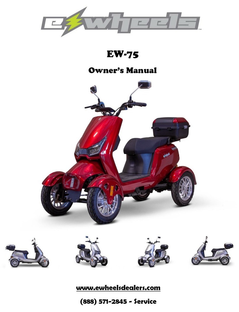 ewheels EW-75 owner's manual
