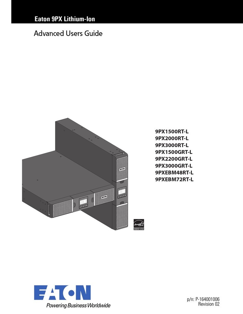 Eaton 9PX2000RT-L Assembly instructions