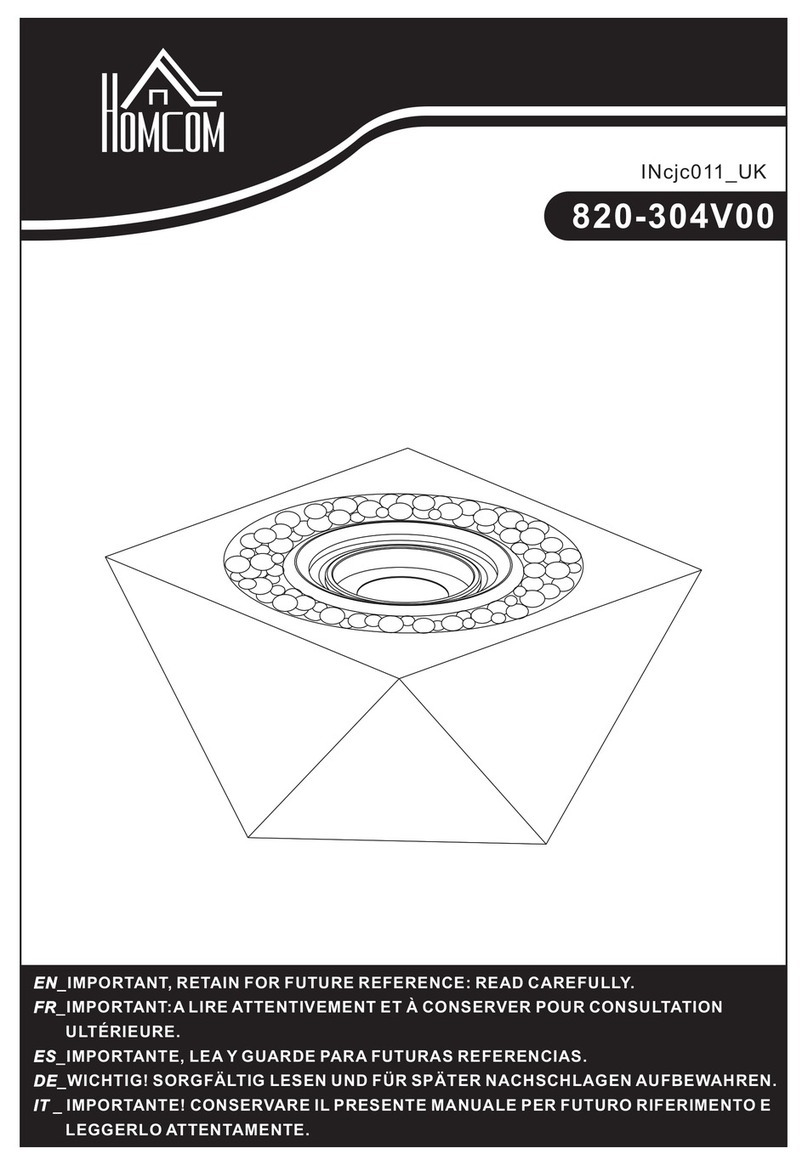 HOMCOM 820-304V00 manual