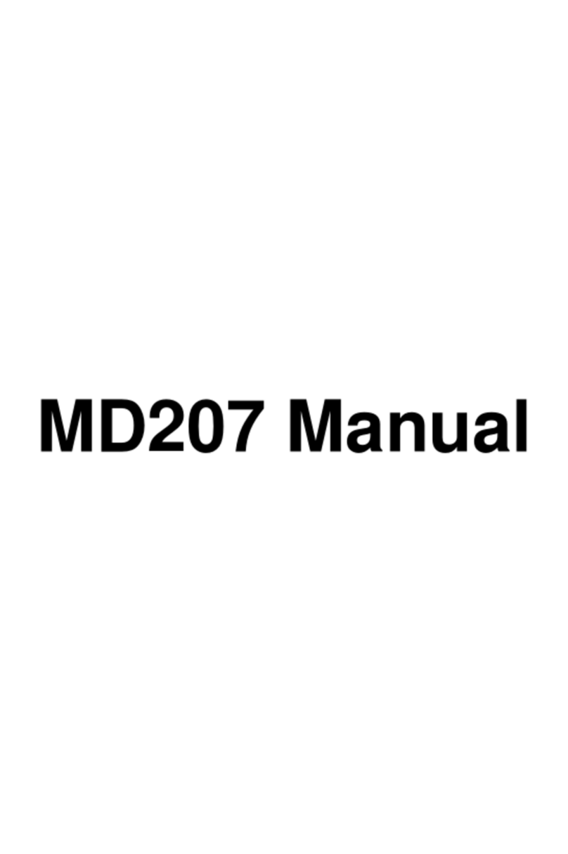 Motorola MD207 Series User manual
