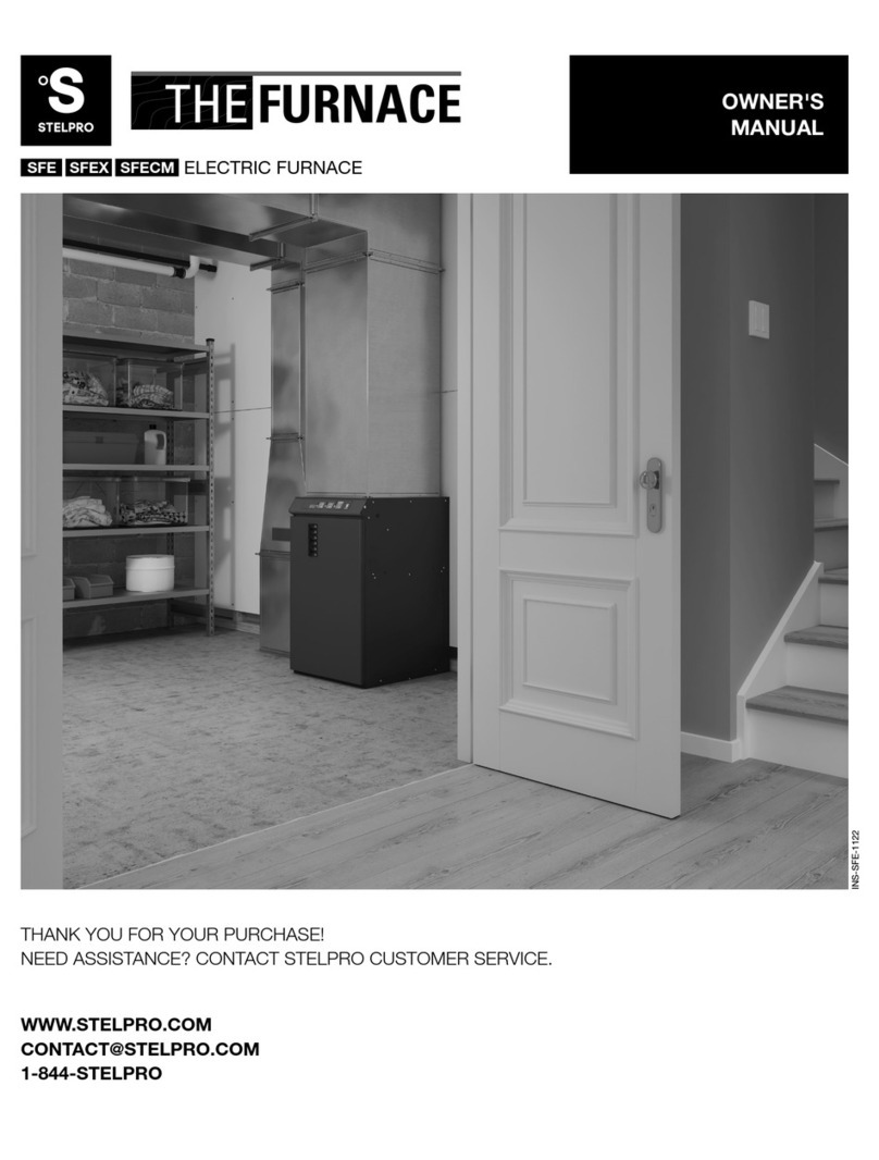 Stelpro SFE User manual