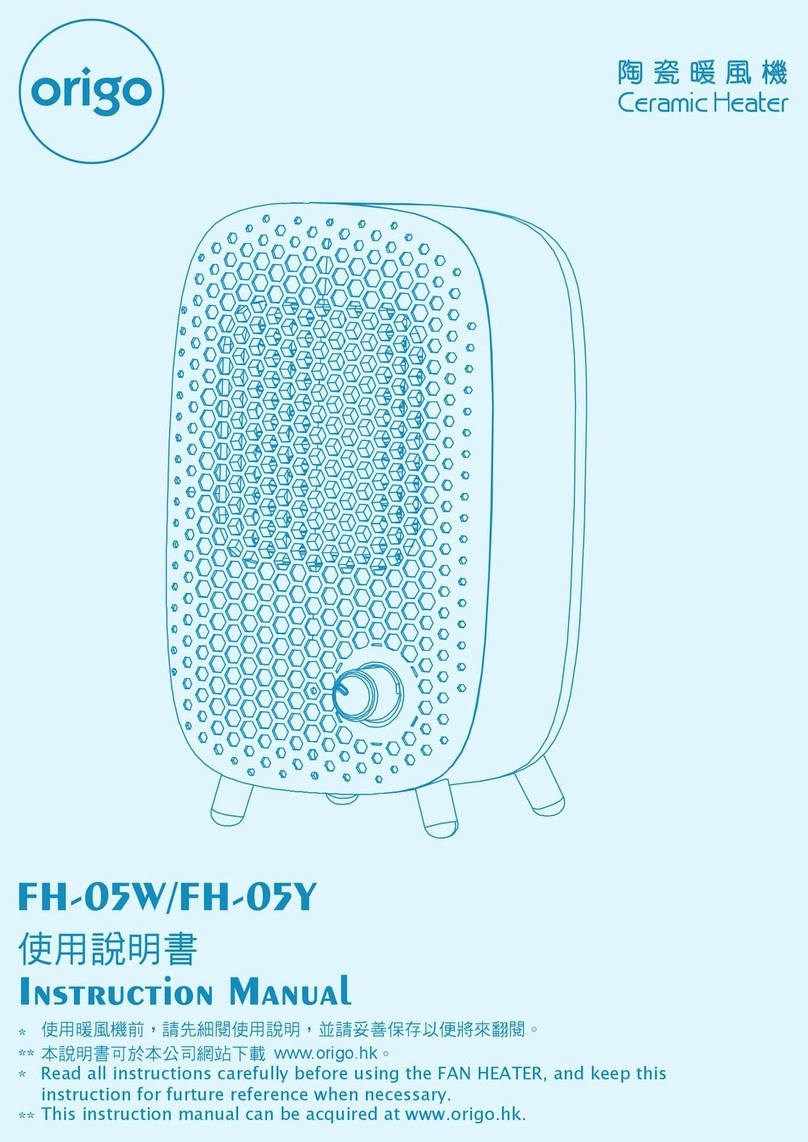 ORIGO FH-05W User manual