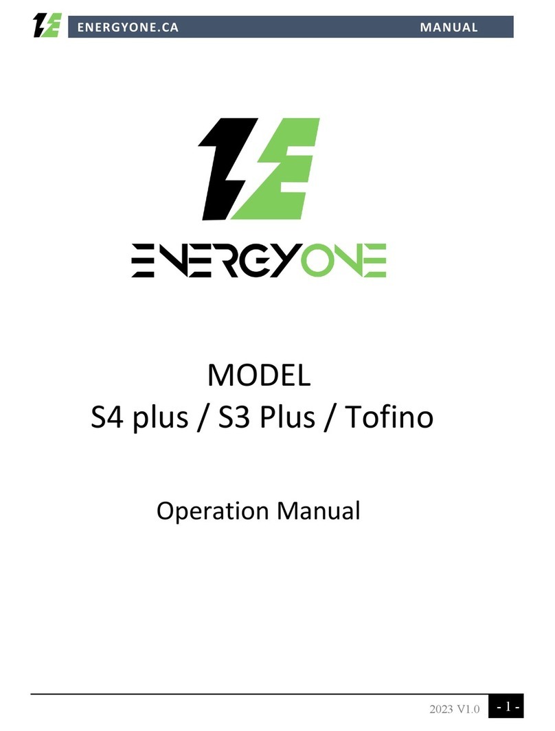 ENERGYONE S4 plus Operation manual