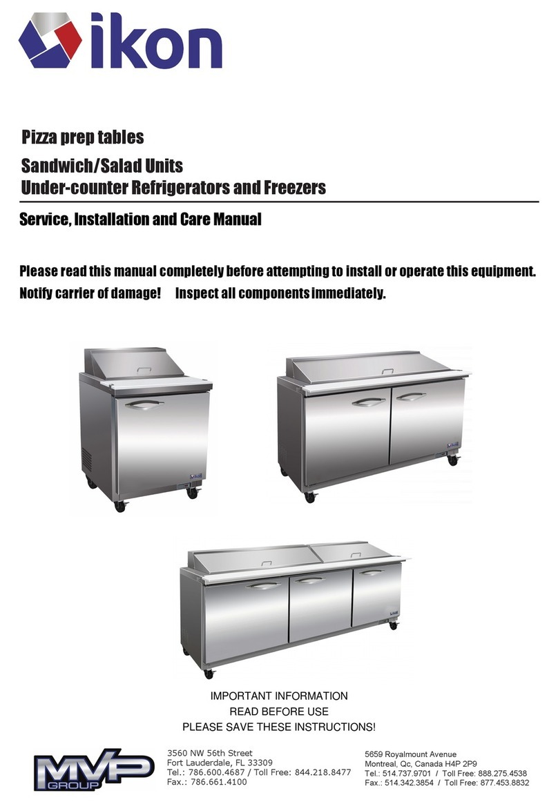 MVP Ikon IUC61R User manual